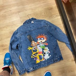 Member only x Nickelodeon Rugrats official 80/90s collaboration Denim Jacket